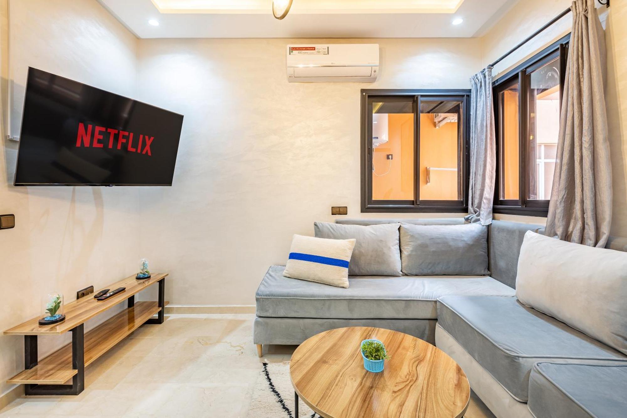 Magnificent Apartment In Gueliz - 100% Equipped Marrakesch Exterior foto