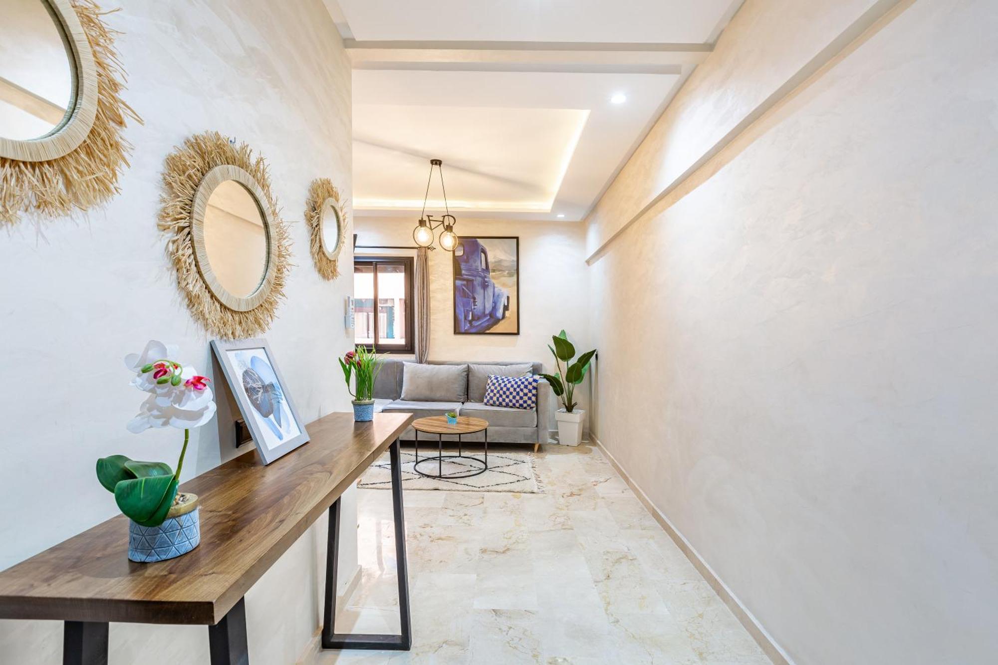 Magnificent Apartment In Gueliz - 100% Equipped Marrakesch Exterior foto