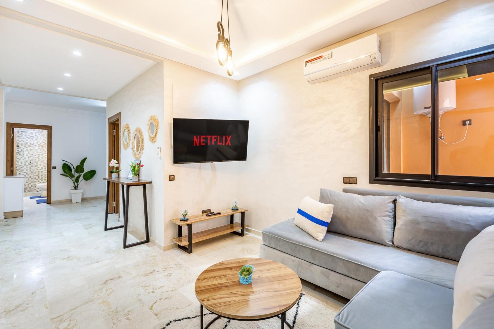 Magnificent Apartment In Gueliz - 100% Equipped Marrakesch Exterior foto