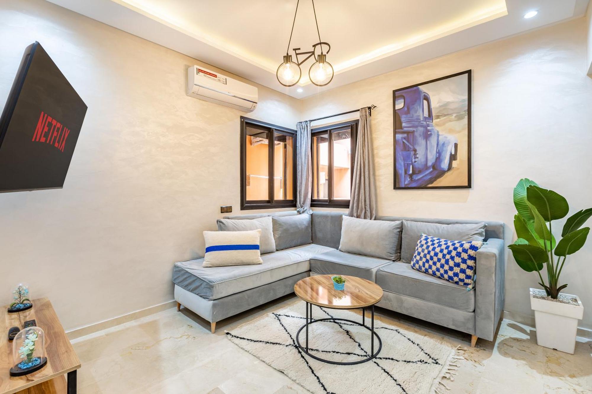 Magnificent Apartment In Gueliz - 100% Equipped Marrakesch Exterior foto